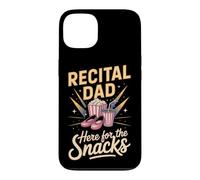Recital Dad Here for the Snacks Dance Father Pun Case for iPhone 13