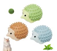 Recitem 3 Pieces Catnip Ball - Catnip Ball, Catnip Toy Cushion for Licking, Cat Toy Self-Employment, Catnip Cushion, Cat Things Corner Brush Wall, Toy with Catnip