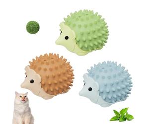 Recitem 3 Pieces Catnip Ball - Catnip Ball, Catnip Toy Cushion for Licking, Cat Toy Self-Employment, Catnip Cushion, Cat Things Corner Brush Wall, Toy with Catnip
