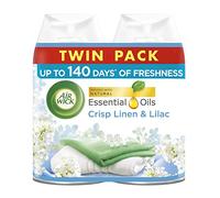 Reckitt Benckiser Air Wick Freshmatic Max Air Freshener Twin Refill, Crisp Linen and Lilac 2X 250ml, 500 milliliters