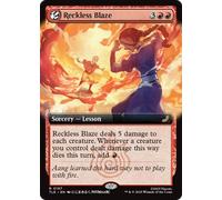 Reckless Blaze (Extended Art Foil) | Avatar: The Last Airbender Eternal