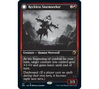 Reckless Stormseeker // Storm-Charged Slasher (foil) | Innistrad: Double Feature