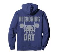 Reckoning Day Gym Tee - Hardcore Weightlifting Fitness Pullover Hoodie