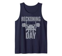 Reckoning Day Gym Tee - Hardcore Weightlifting Fitness Tank Top
