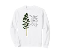 Reclaim Reverence for the Earth Nature Quote with Tree Sweatshirt