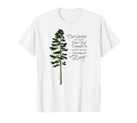 Reclaim Reverence for the Earth Nature Quote with Tree T-Shirt