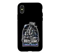 Reclaim The Lunar Realm EST. 2028 Case for iPhone X/XS