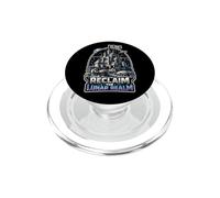 Reclaim The Lunar Realm EST. 2028 PopSockets PopGrip for MagSafe