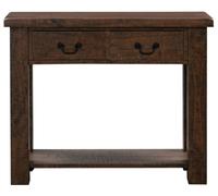 Reclaimed Pine 2 Drawer Console Table