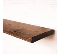 Reclaimed Scaffold Board - Sanded - W-225mm - L-3900mm - Jacobean Oak