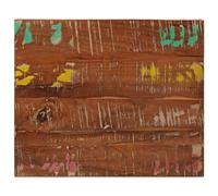 (reclaimed wood(multicolour), 60 x 50 cm/ 38 mm) vidaXL Table Top Replacement Board Dining Table Top Rectangular Solid Wood