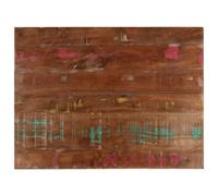 (reclaimed wood(multicolour), 70 x 50 cm/ 38 mm) vidaXL Table Top Replacement Board Dining Table Top Rectangular Solid Wood