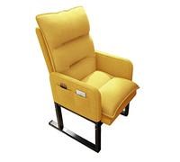 Recliner Chair - Adjustable Comfy Sofa Lounge Armchair with Soft Padded Seat for Living Room, Bedroom, Theater Furniture