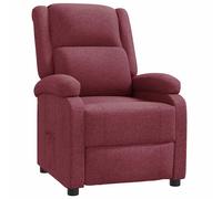 Recliner Chair Armchair Sofa Wing Back Chair Reclining Chair Fabric vidaXL