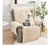 Recliner Chair Cover, Armchair Covers for Arms, Sofa Armrest Cover, Recliner Sofa Covers, Chair Covers for Armchairs, Chair Arm Covers Protectors (Beige, 1seat(53 * 190cm/20 * 74in))