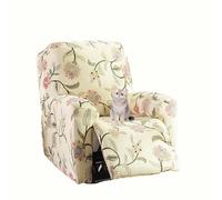 Recliner Chair Covers,Stretch Recliner Covers,Polyester Reclining Chair Cover Non Slip Sofa Cover Recliner Slipcovers Furniture Protector for Living Room Armchair Cover (2 Seater | 6 pc,G)