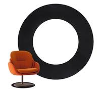 Recliner Chair Floor Protector - Anti-Slip Round Chair Protector for Armchair, for Swivel Stool Office, Meeting Room and Home