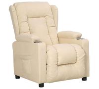 Recliner Chair Office Reclining Chair Sofa Wing Back Armchair Fabric vidaXL