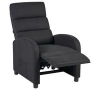 Recliner Chair OTUS Fabric Black