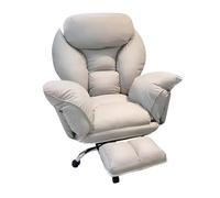 Recliner Chair with Wheels, Swivel, and Tilting Function for Bedroom, Gaming, and Study Desk Use