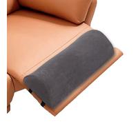 Recliner Foot Pillow High Resilience Foam - Leg Pillow for Sleeping Soft and Supportive Half Moon Bolster Pillow Recliner Pillows for Headrest Back Lumbar Support and reducing heel pressure (Grey)