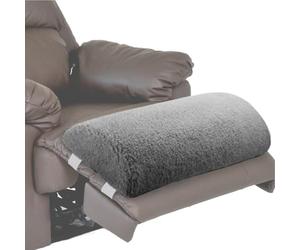 Recliner Foot Pillow, Orthopaedic Cushion, Halfmoon Memory Foam Pillow, Multipurpose Half Roll Leg Cushion, Leg Elevation Piillow, Effective Support for Side & Back Sleepers, Neck, Knees, Waist (Grey)