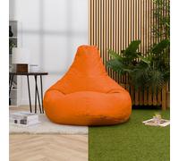Recliner Indoor Outdoor Bean Bag Khaki Bean Bag Chair ICON Burnt Orange One Size