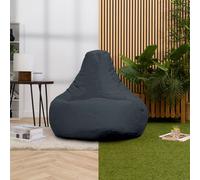 Slate Grey Bean Bag Recliner Gaming Chair Indoor Outdoor Extra Large Gamer Chair
