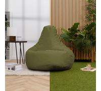 Recliner Indoor Outdoor Bean Bag Khaki Bean Bag Chair ICON Khaki One Size