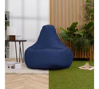 Recliner Indoor Outdoor Bean Bag Bean Bag Chair Veeva Navy One Size