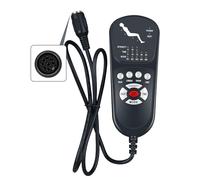 Recliner Remote Handset Control Replacement for Lift Chair, 8 Pin Massage Function Controls 4 Sets of Vibration Motors, 1Heating Pad, 5 Vibration Modes, 3 Vibrational Intensities, 5 Time Options