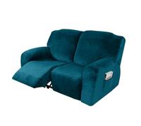 Recliner Sofa Cover 3-Seater Washable Fur Protector for Couch & Chaise Soft Stretch Fabric Durable & Cozy Includes 11-2 Seat Keys Perfect for Home Décor
