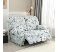 Recliner Sofa Covers Stretch Recliner Chair Slipcover 4/6/8 Pieces Seperately-Clean With Pocket,Reclining Chair Furniture Covers For Recliners Recliner Slipcovers For Large Furniture Protector ( Color