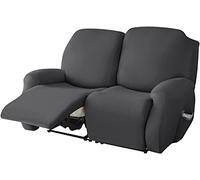 Recliner Sofa Covers Stretch Recliner Chair Slipcover 4/6/8 Pieces Seperately-Clean With Pocket,Reclining Chair Furniture Covers For Recliners Recliner Slipcovers For Large Furniture Protector ( Color