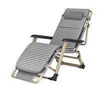 Reclining Garden Chair, Zero Gravity Lounger, Adjustable Sunbed for Outdoor Camping, Patio, Beach - Foldable Relaxer
