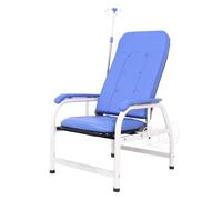 Reclining Phlebotomy Chair with Adjustable Armrests for Blood Draw Procedures in Medical Settings