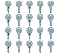 Recmod 20 Pcs CH751 751 751CH Key for RV Campers, Cabinets, Push Locks Door Hatch Locks Carts T-Handles Pickup Shells Tool Boxes Trash Laundry Chutes Sprinkler Controllers