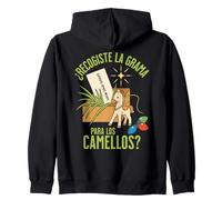 ¿Recogiste La Grama Para Los Camellos? Three Kings Day Zip Hoodie