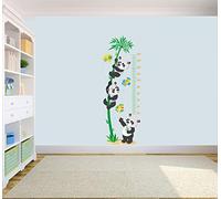 Recognise Design Panda Wall Height Measurement Kids Wall Stickers Wall Decals. Peel and Stick Removable Wall Stickers for Kids Nursery, Bedroom and Living Room