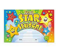 RECOGNITION AWARDS, I'M A STAR STUDENT, 8 1/2W BY 5 1/2H, 30/PACK