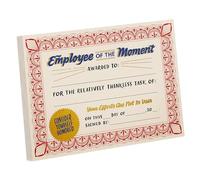 Recognition Cards for Employees - Motivational Best Employee Notebook | Thank you Cards,for Company Team Job Members Supervisors Leaders Colleagues Family Friends Festival New Year