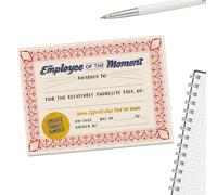 Recognition Cards, Motivational Best Employee Notebook, Paper Certificate with Appreciation Feature, Employee Gift Notebook, Team Recognition Cards with Design, Company Job Members and Leaders