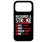 Recognize Stroke Fast Warrior Survivor Stroke Awareness Case for iPhone 17 Pro Max