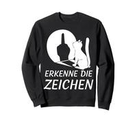 Recognize the signs middle finger funny design Sweatshirt