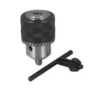 Recogwood 1.5-13mm Capacity Drill Chuck Adapter, 3/8-24UNF Mount Impact Driver Bits Chuck Conversion with Chuck Key for Electric Impact Corded Cordless Drill