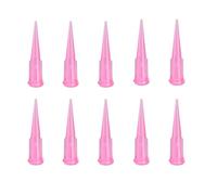 Recogwood 10Pcs 20ga x 1.26 Inches Industrial Blunt Tip Plastic Tapered Tip Dispensing Fill Needle, Pink