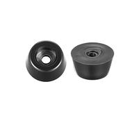 Recogwood 12Pcs Round Rubber Feet, D26mm x 21mm x H13mm Non Slip Furniture Feet Pads Rubber Bumpers Pad Protectors for Cabinet, Desk Tables, Couches, Chair
