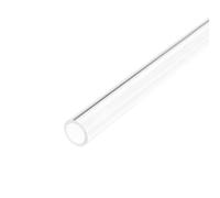 Recogwood 1Pc Acrylic Pipe Clear Rigid Round Tube 10mm ID 14mm OD 305mm for Lamps and Lanterns, Water Cooling System