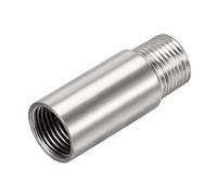 Recogwood Shower Head Extension Arm, 2.36 Inch Stainless Steel Shower Arm Extender G 1/2 Inch Round Pipe for Bathroom Accessory (6cm)