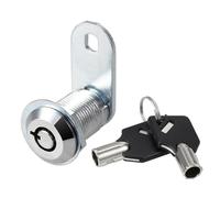 Recogwood Tubular Cam Lock, 20mm Cylinder Security Storage Locks for Door Mailbox Drawer Cabinet Cupboard Letterbox, Keys Different